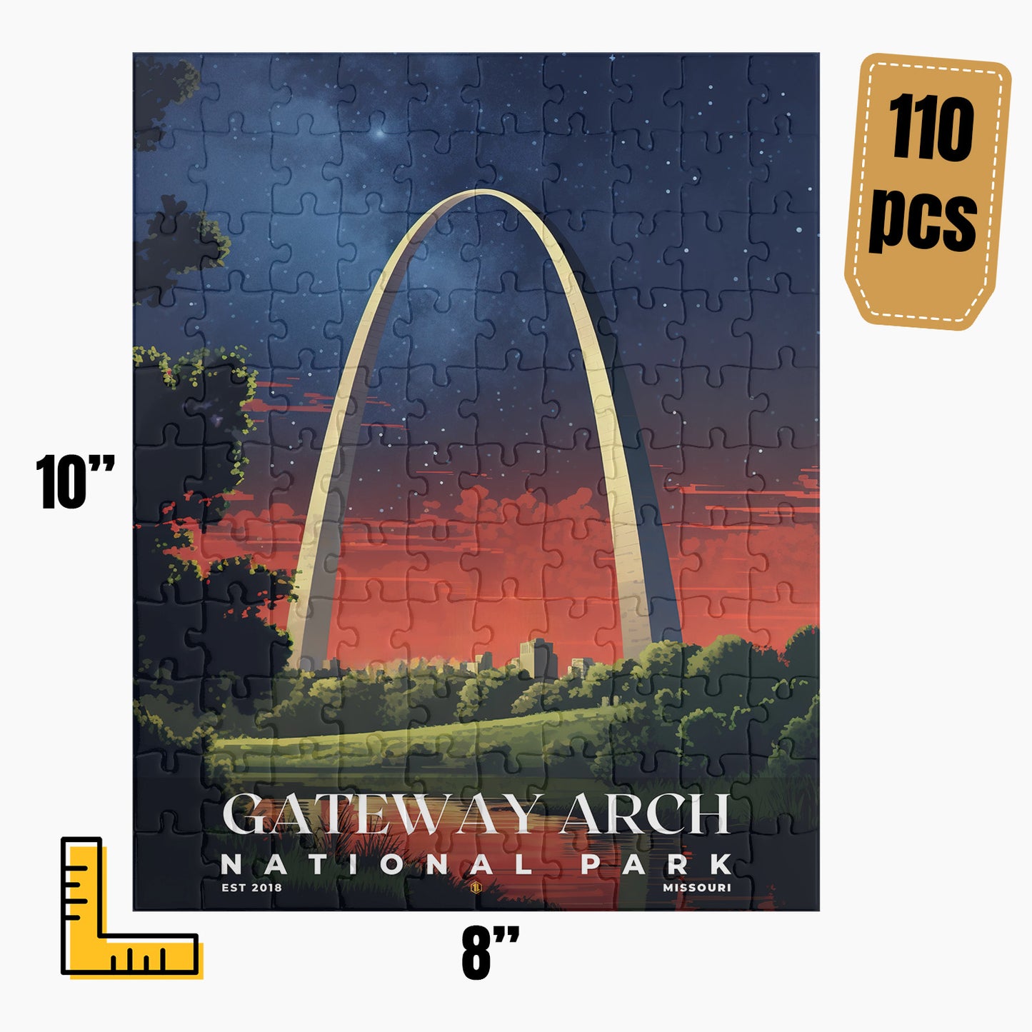 Gateway Arch National Park Puzzle | S07