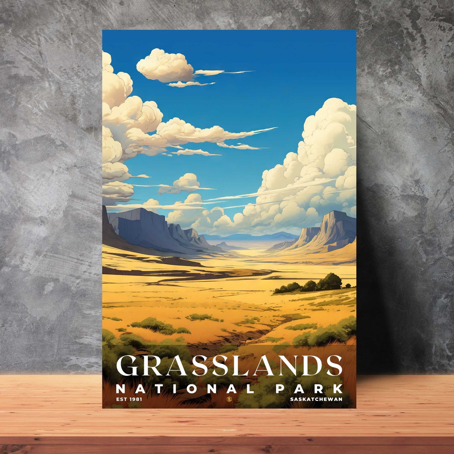 Grasslands National Park Poster | S07