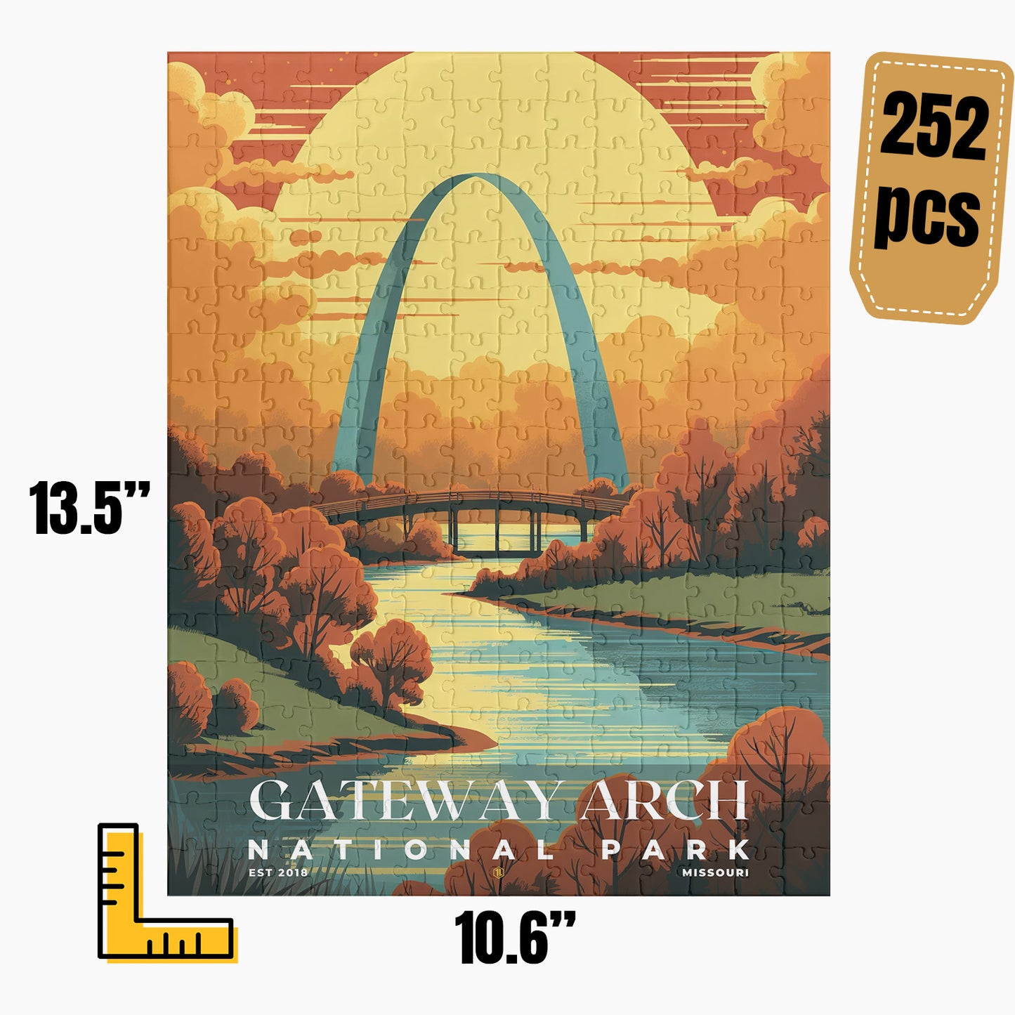 Gateway Arch National Park Puzzle | S05