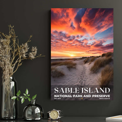 Sable Island National Park Reserve Poster | S10