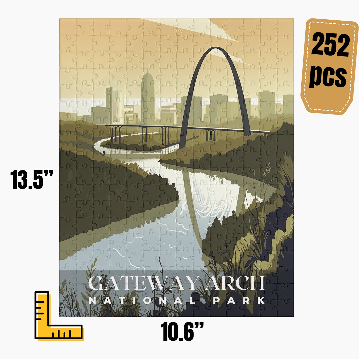 Gateway Arch National Park Puzzle | S01