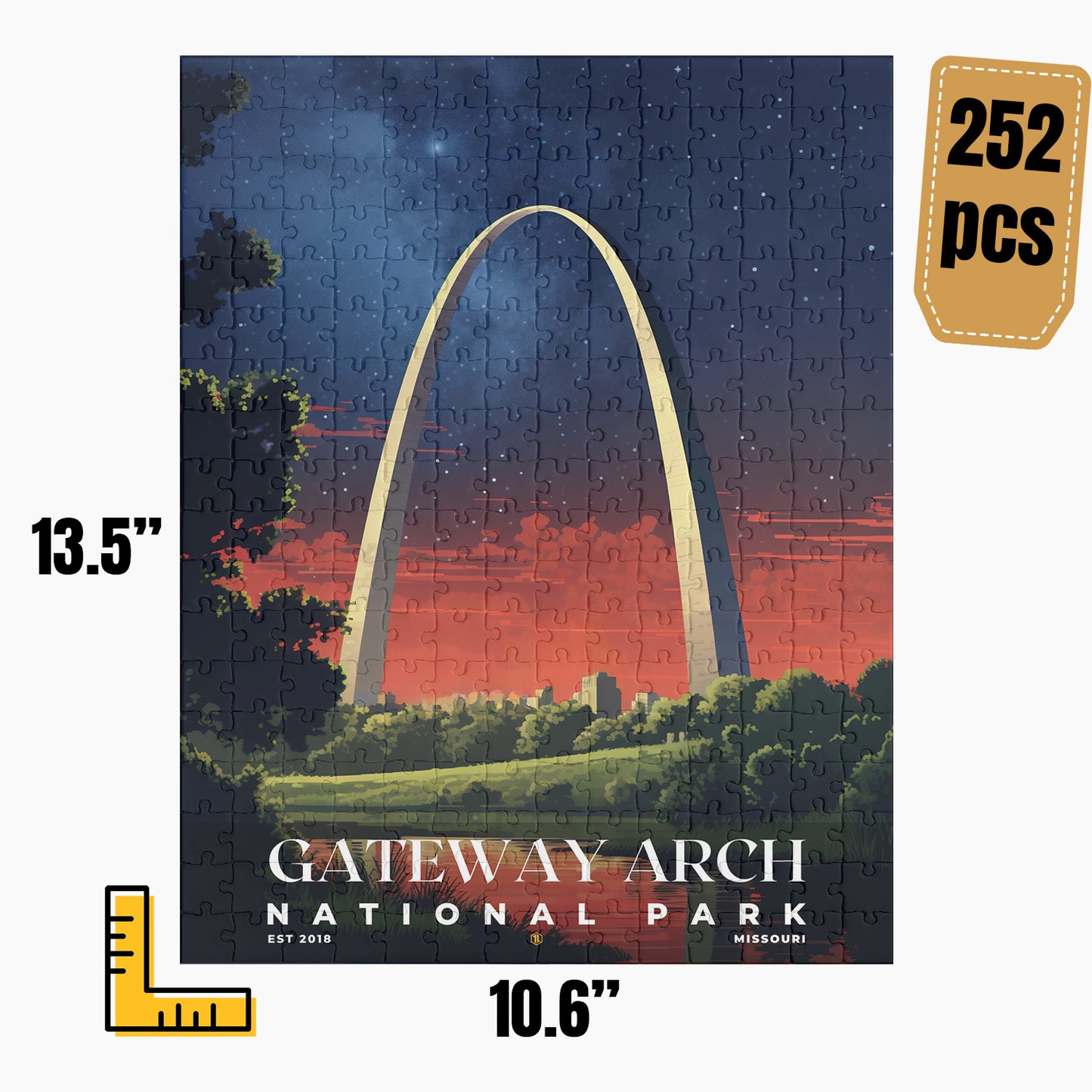 Gateway Arch National Park Puzzle | S07