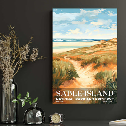 Sable Island National Park Reserve Poster | S08