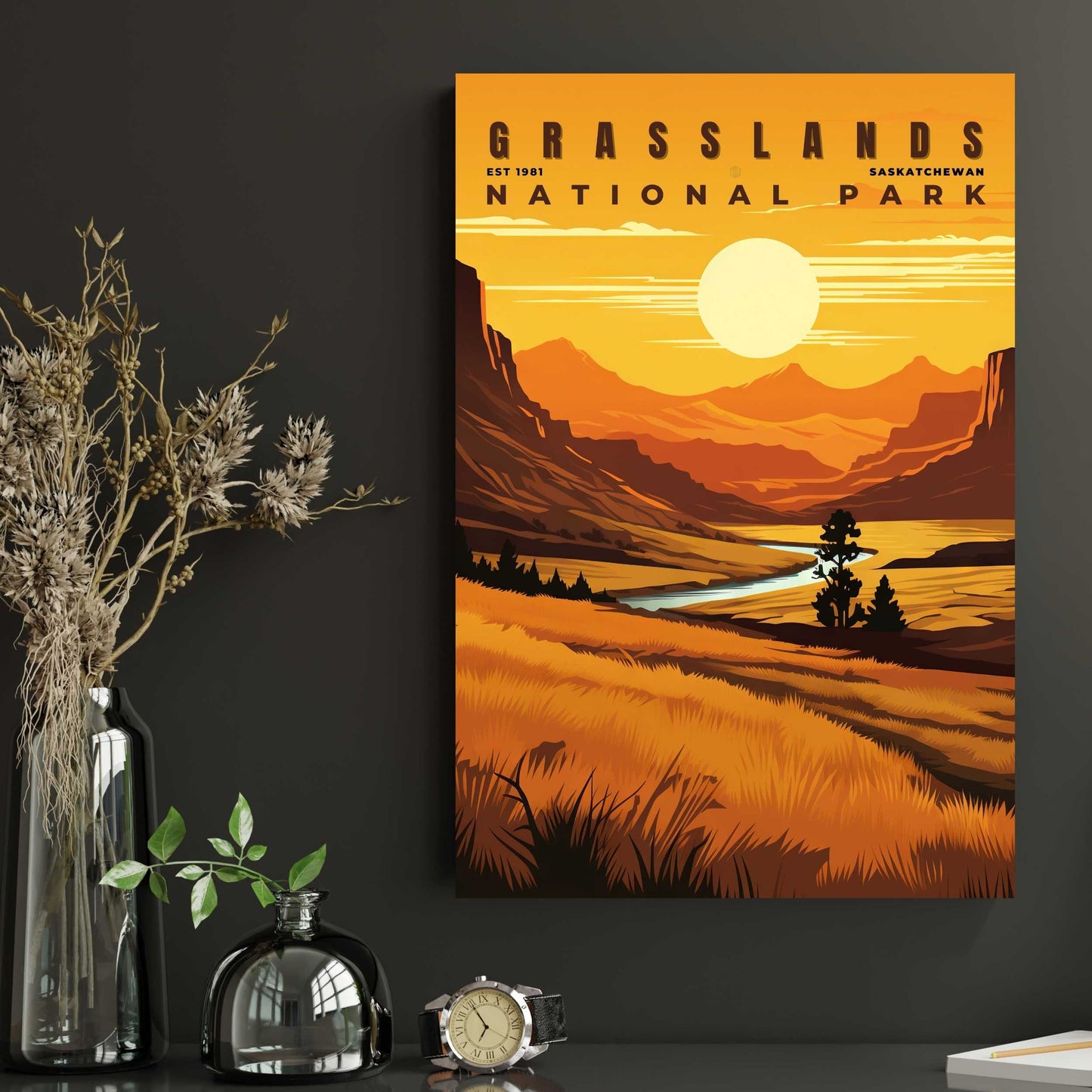 Grasslands National Park Poster | S01