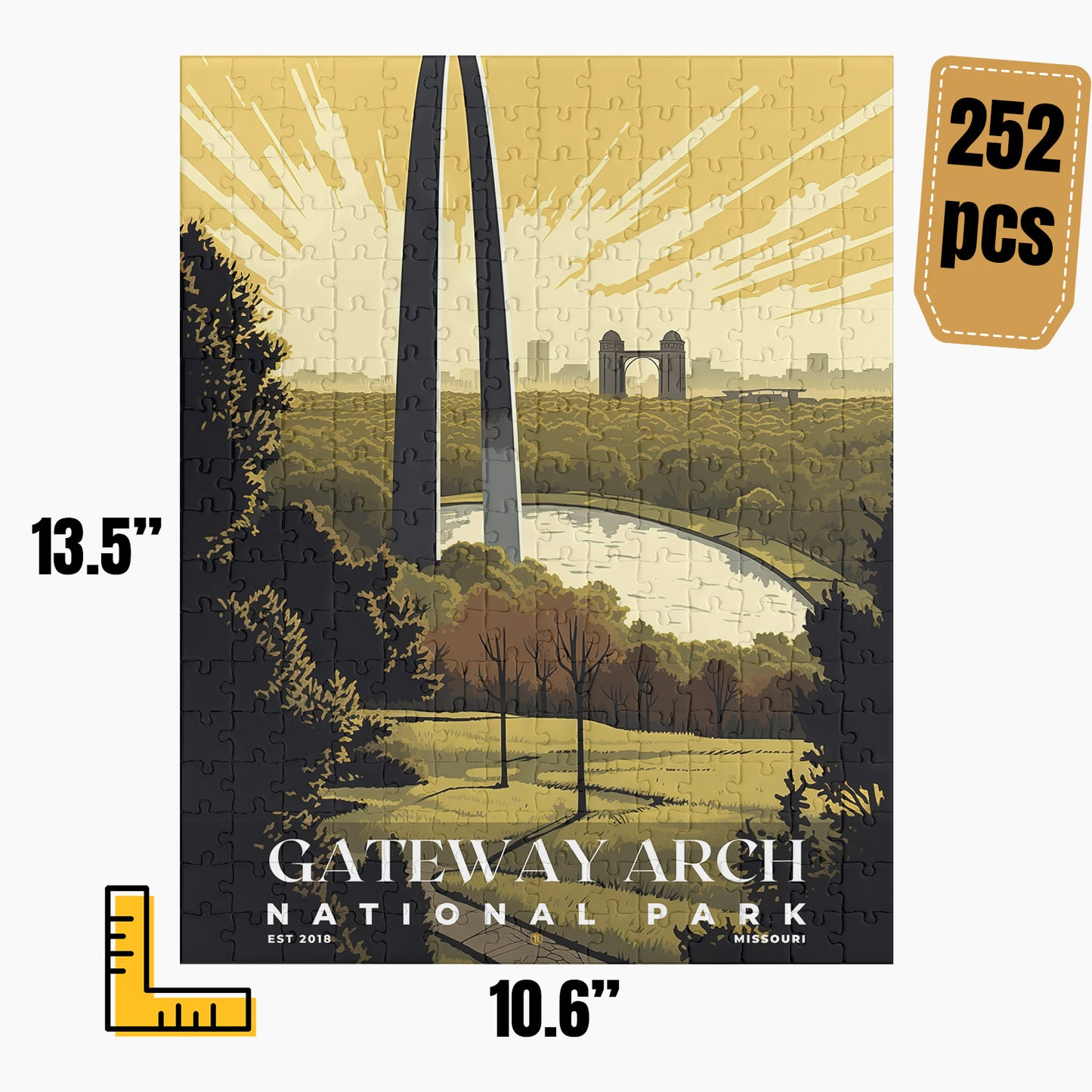 Gateway Arch National Park Puzzle | S02