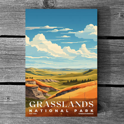 Grasslands National Park Poster | S03