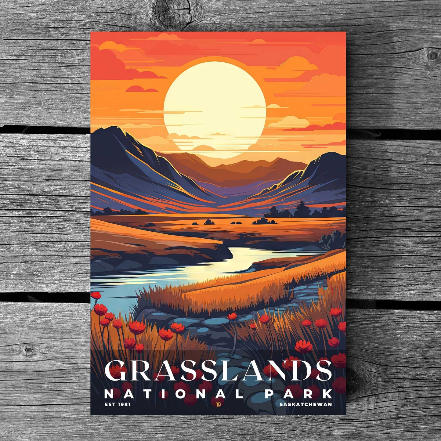 Grasslands National Park Poster | S05