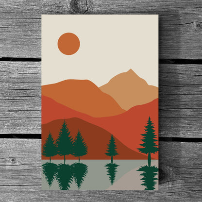 Boho Landscape Poster #12 | S01