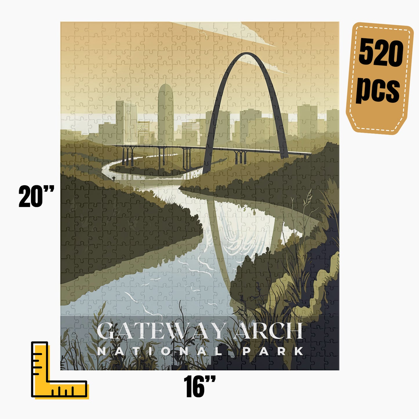 Gateway Arch National Park Puzzle | S01