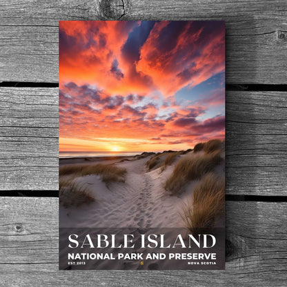 Sable Island National Park Reserve Poster | S10