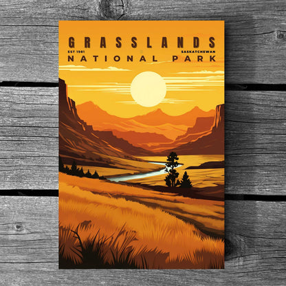 Grasslands National Park Poster | S01