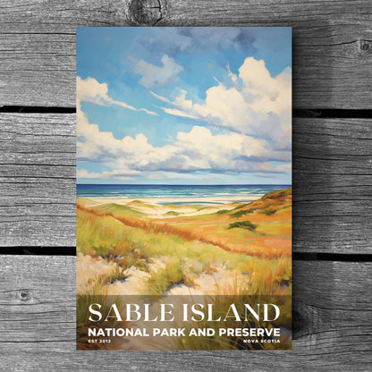 Sable Island National Park Reserve Poster | S06