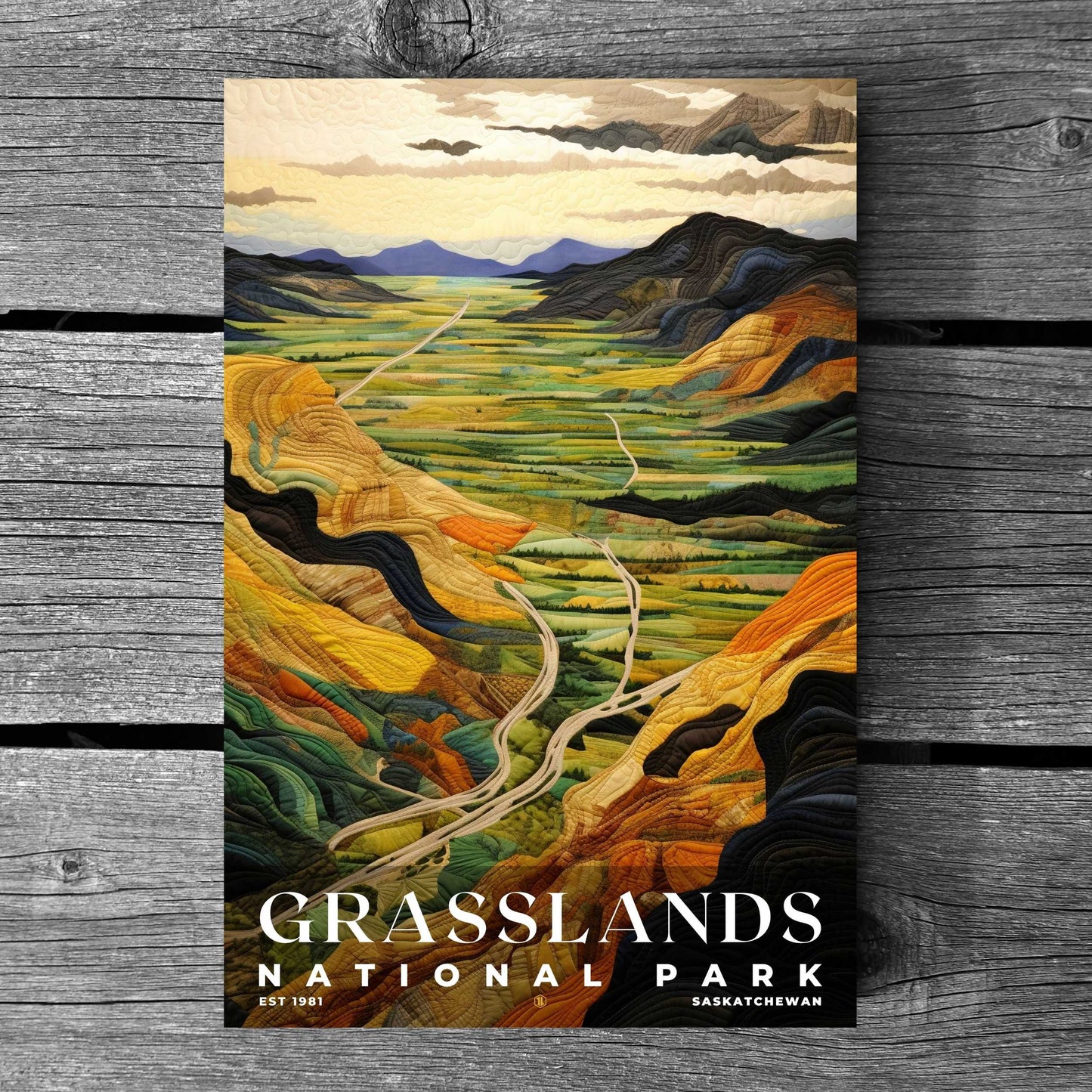 Grasslands National Park Poster | S09