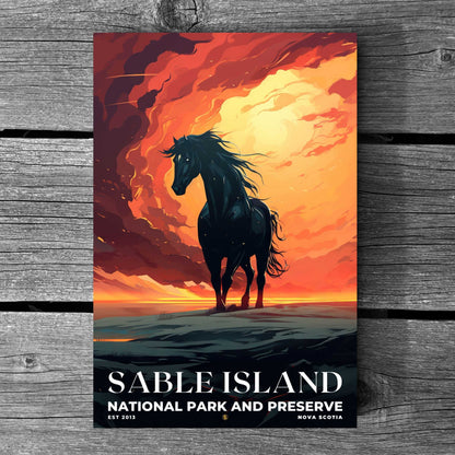 Sable Island National Park Reserve Poster | S07