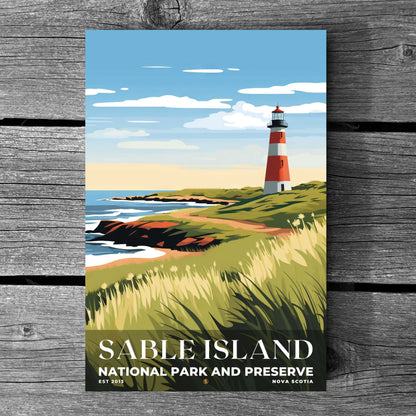 Sable Island National Park Reserve Poster | S05