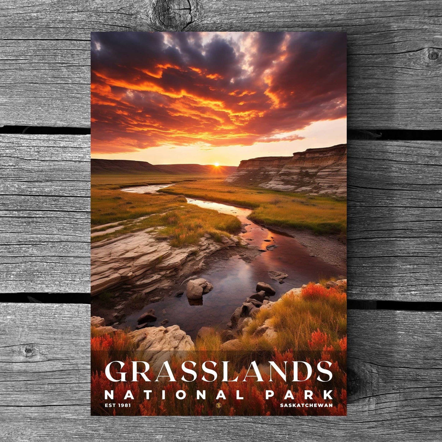 Grasslands National Park Poster | S10