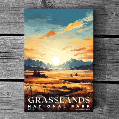 Grasslands National Park Poster | S06