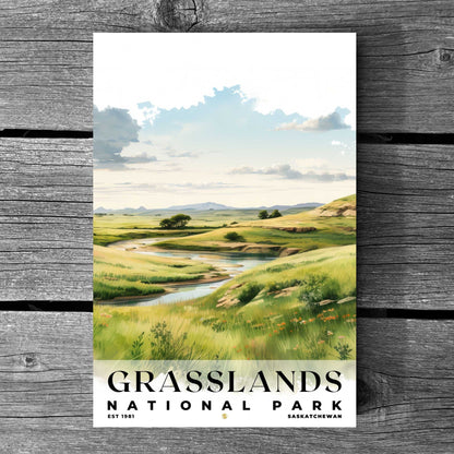 Grasslands National Park Poster | S04