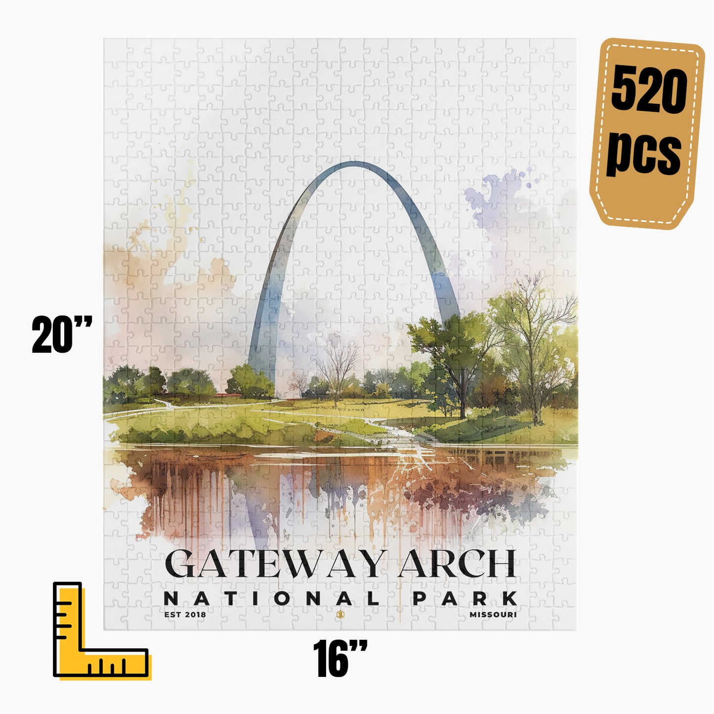 Gateway Arch National Park Puzzle | S04