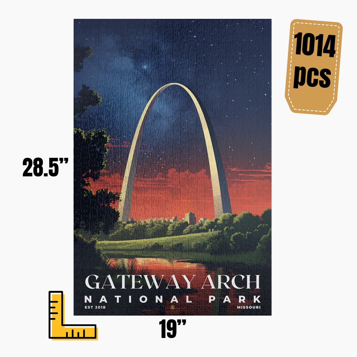 Gateway Arch National Park Puzzle | S07