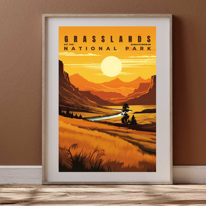 Grasslands National Park Poster | S01
