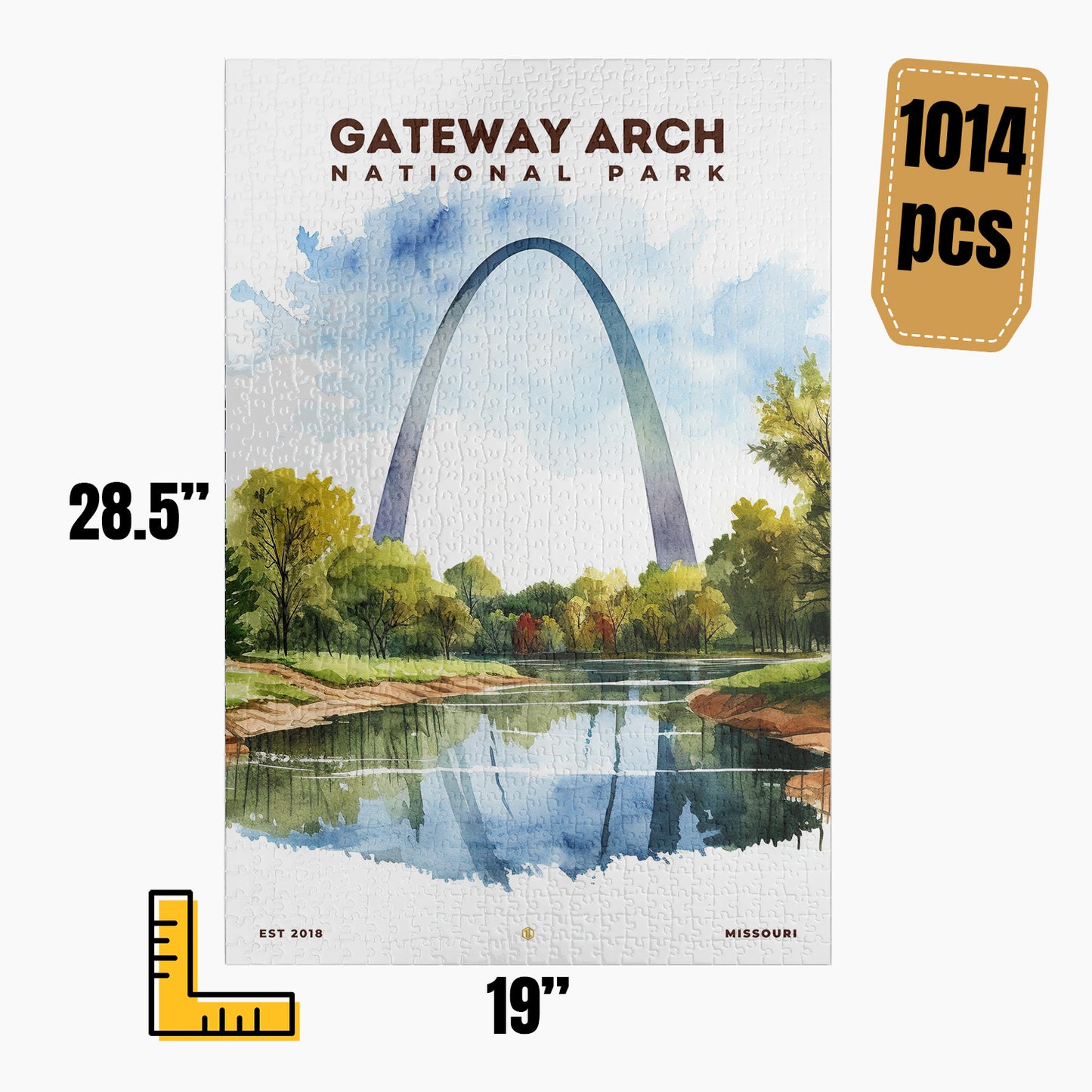 Gateway Arch National Park Puzzle | S08