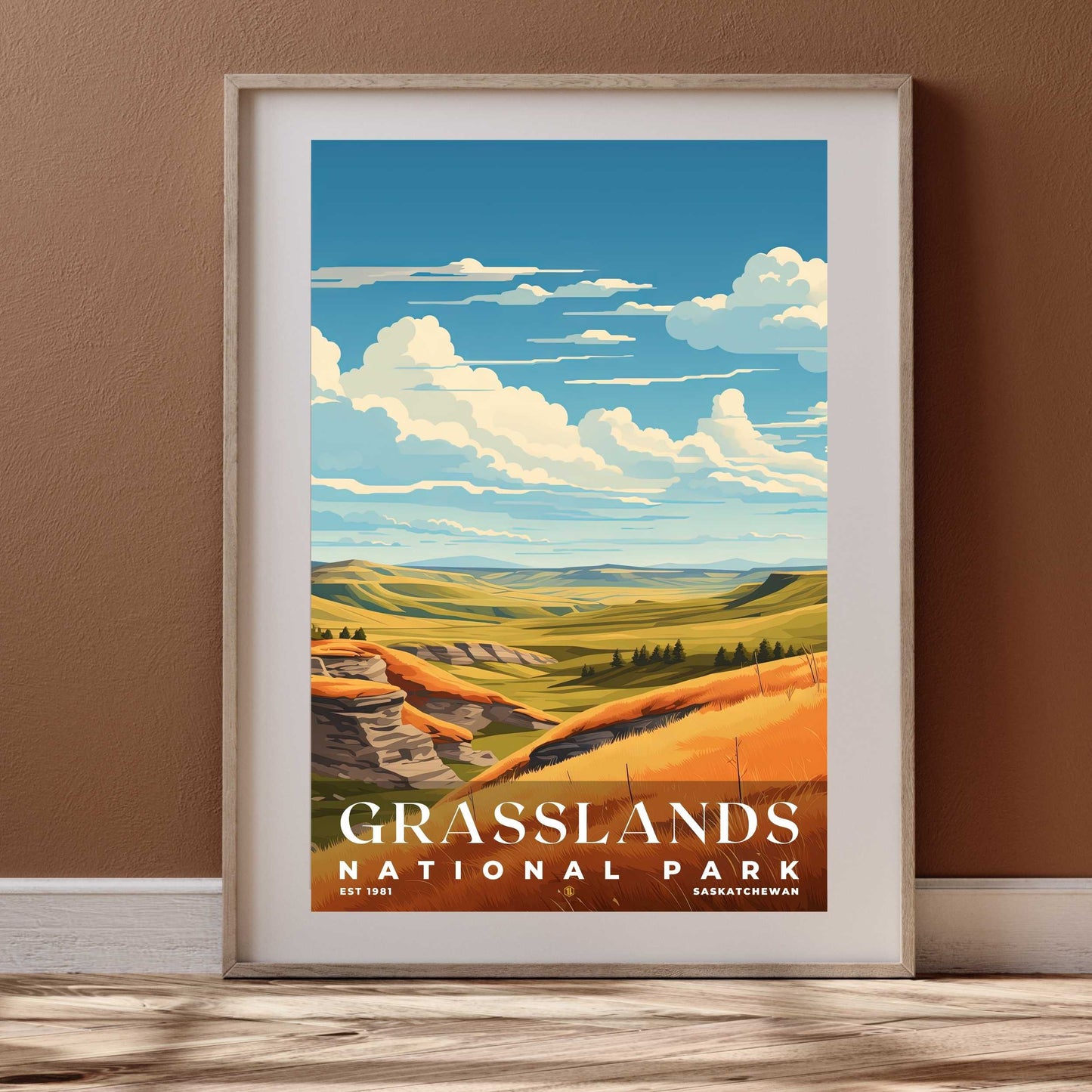 Grasslands National Park Poster | S03