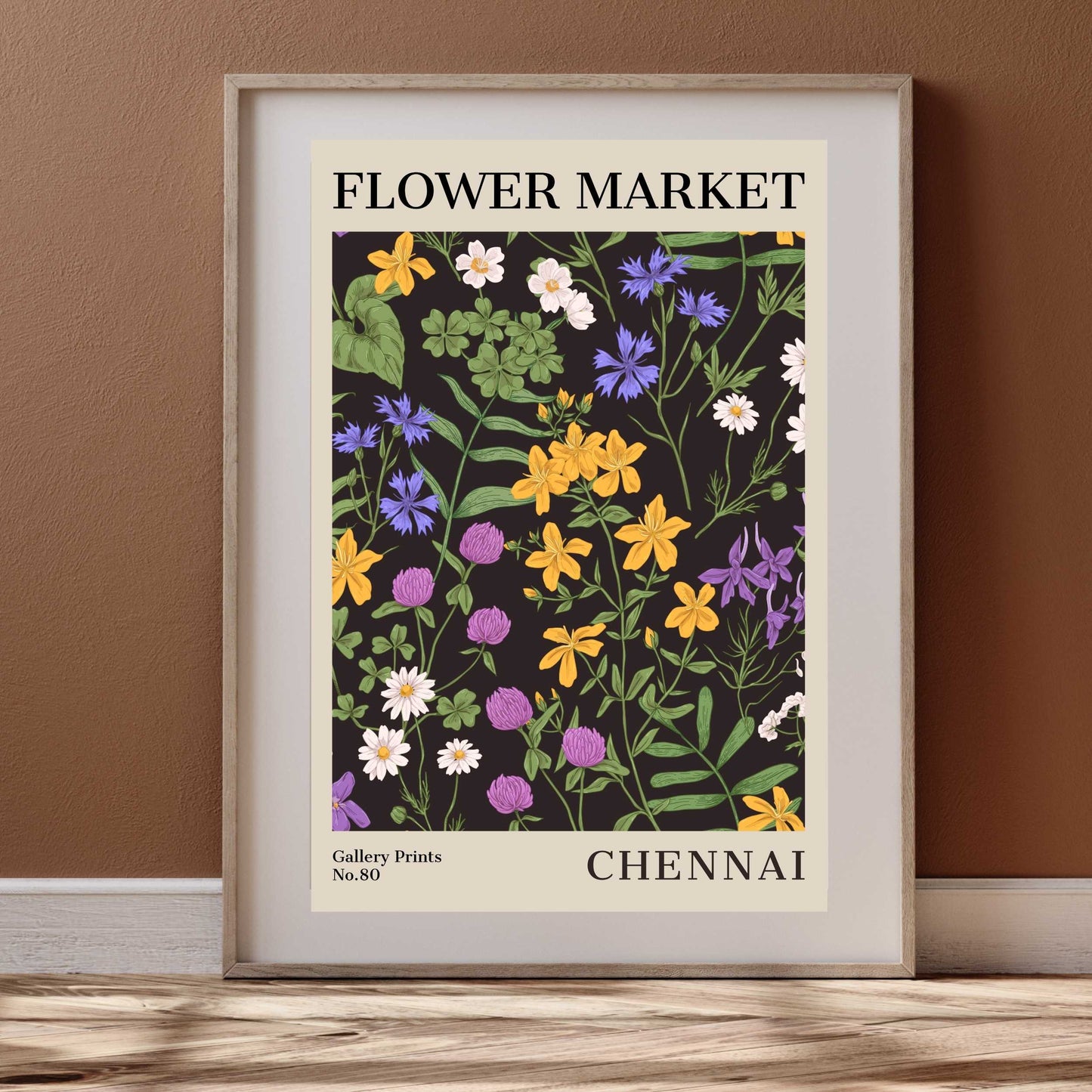 Chennai Flower Market Poster | S02