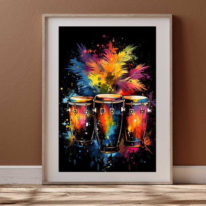 Conga drums Poster | S01