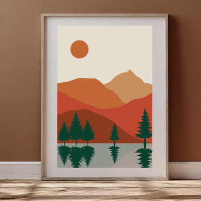 Boho Landscape Poster #12 | S01