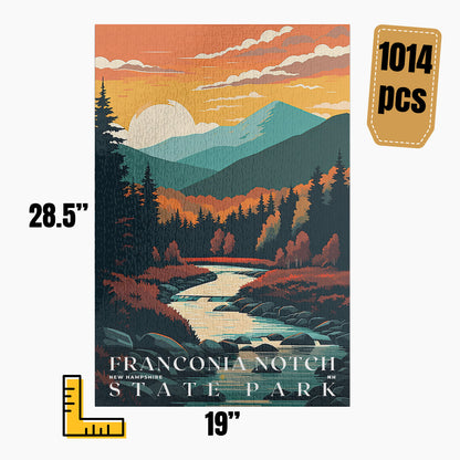 Franconia Notch State Park Puzzle | US Travel | S01