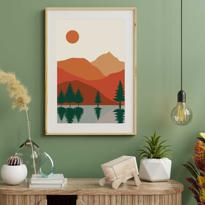 Boho Landscape Poster #12 | S01