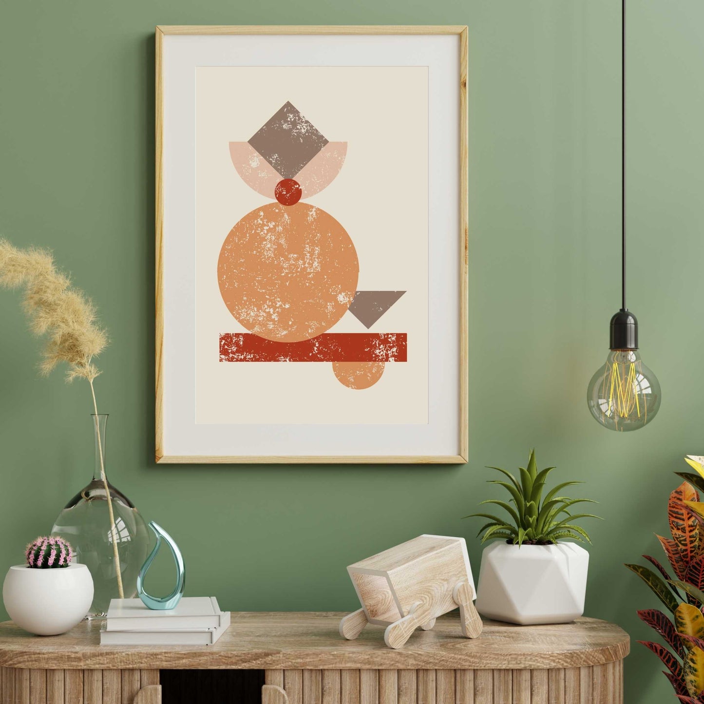 Boho Abstract Poster #12 | S01