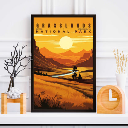 Grasslands National Park Poster | S01