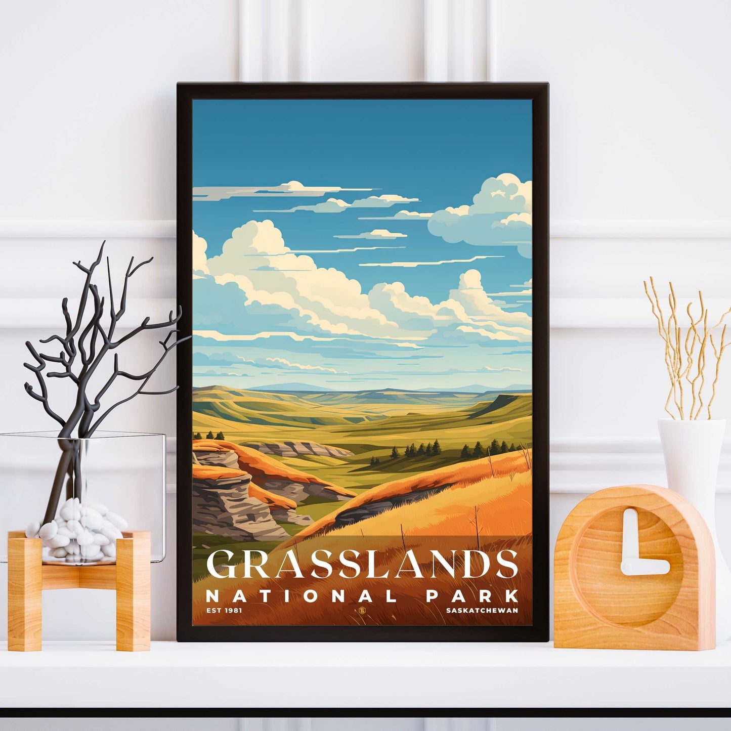 Grasslands National Park Poster | S03