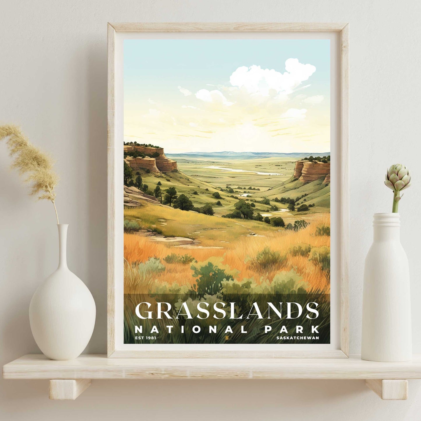 Grasslands National Park Poster | S08