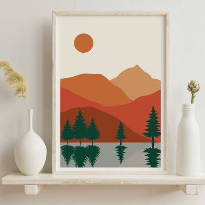 Boho Landscape Poster #12 | S01