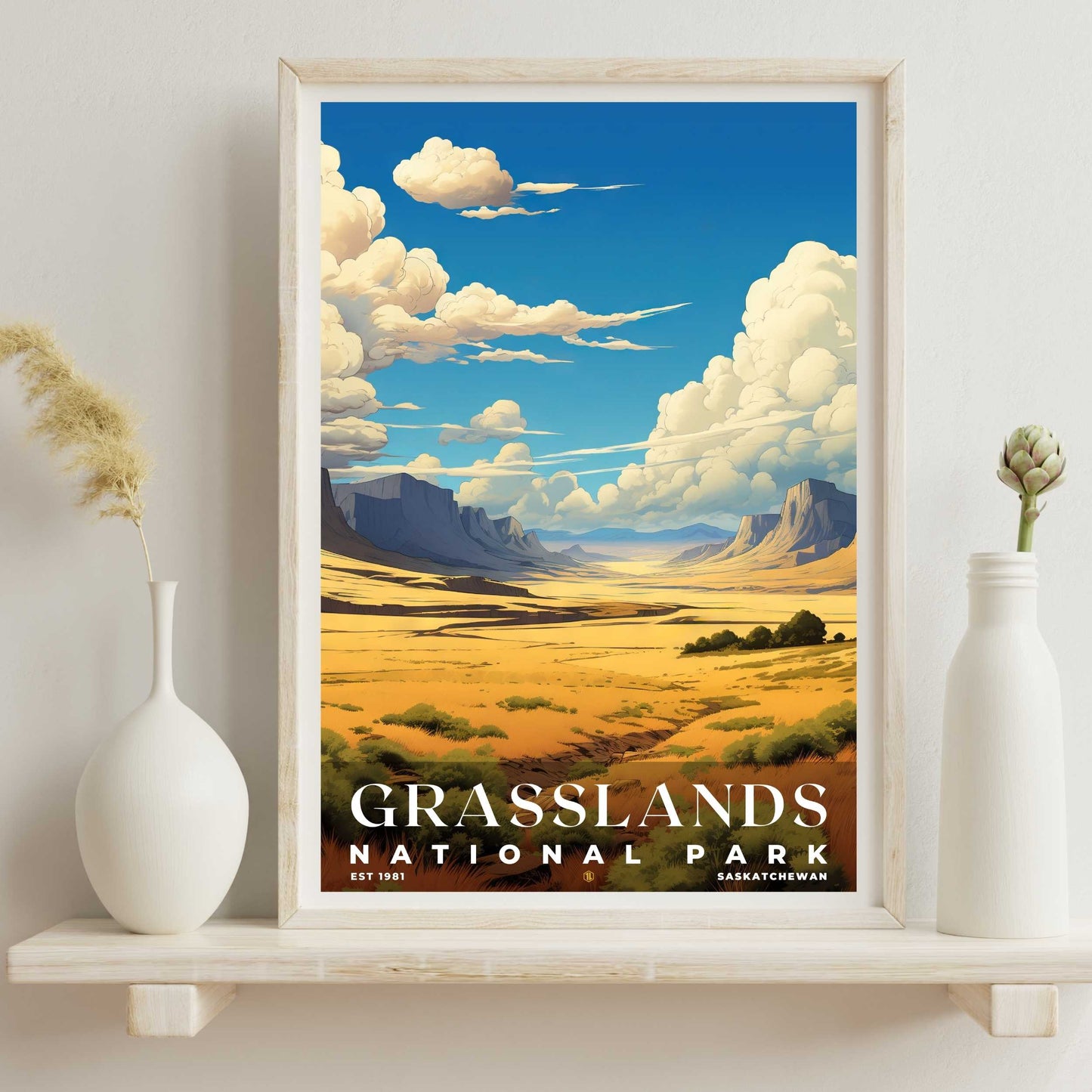 Grasslands National Park Poster | S07