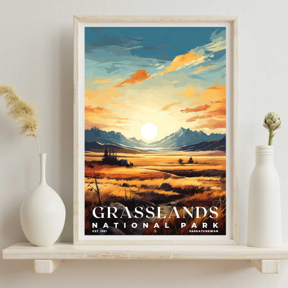 Grasslands National Park Poster | S06