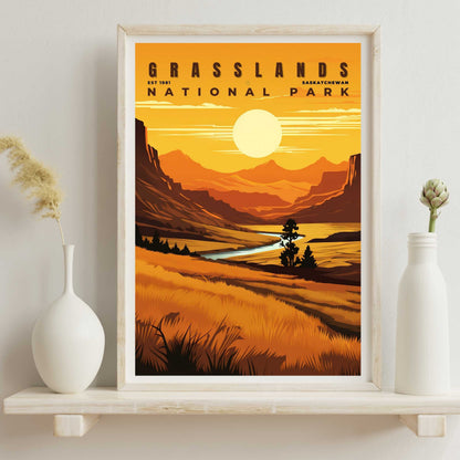Grasslands National Park Poster | S01