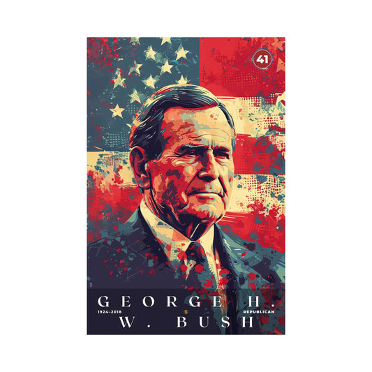 George H W Bush Poster | S05