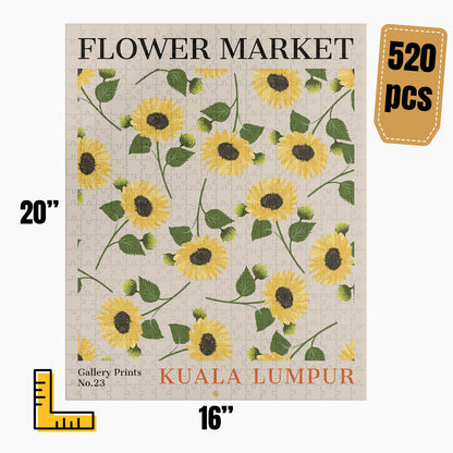 Kuala Lumpur Flower Market Puzzle | S01