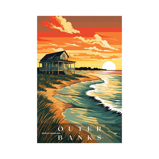 Outer Banks Poster | US Travel | S01