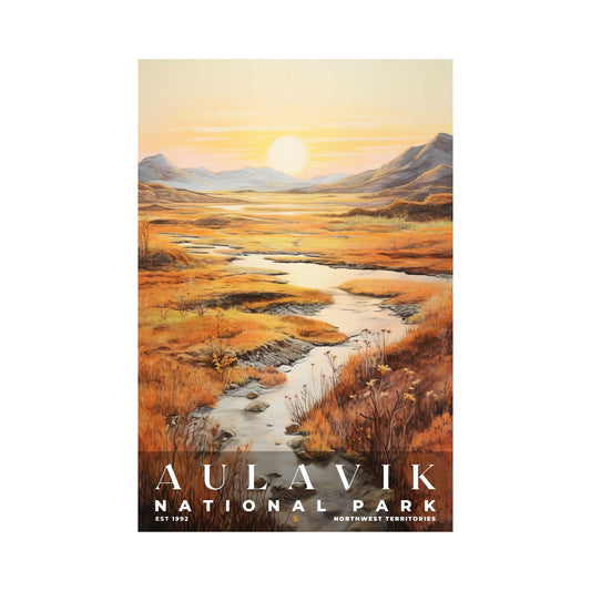 Aulavik National Park Poster | S02