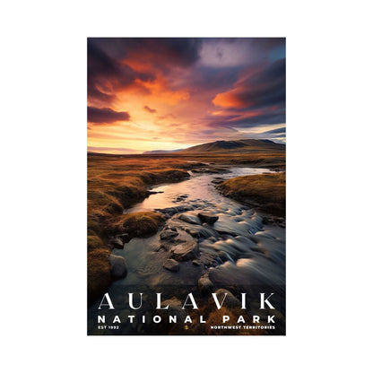 Aulavik National Park Poster | S10