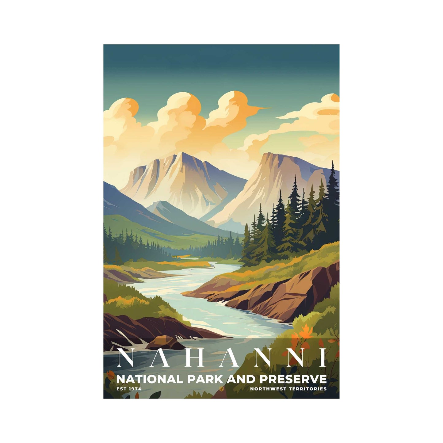 Nahanni National Park Reserve Poster | S05