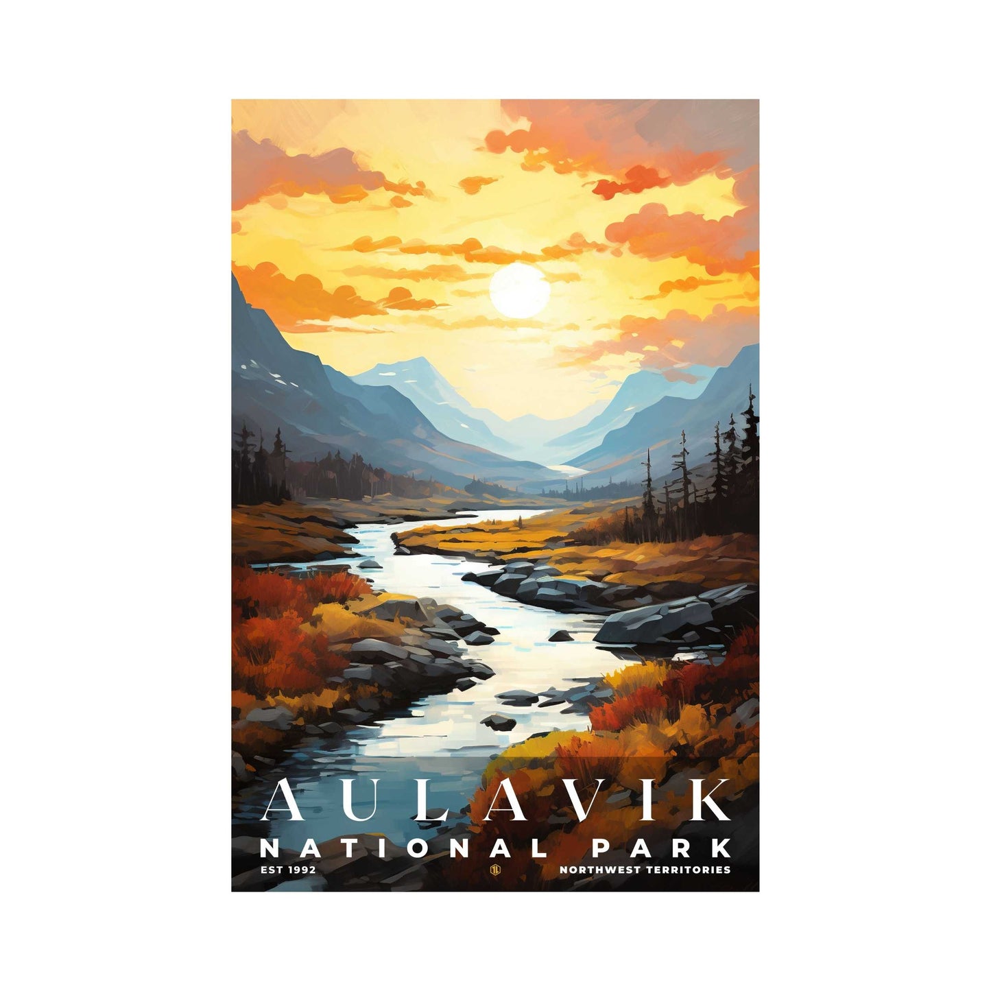 Aulavik National Park Poster | S06