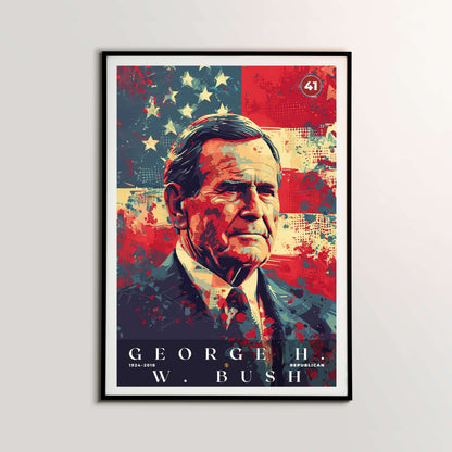 George H W Bush Poster | S05