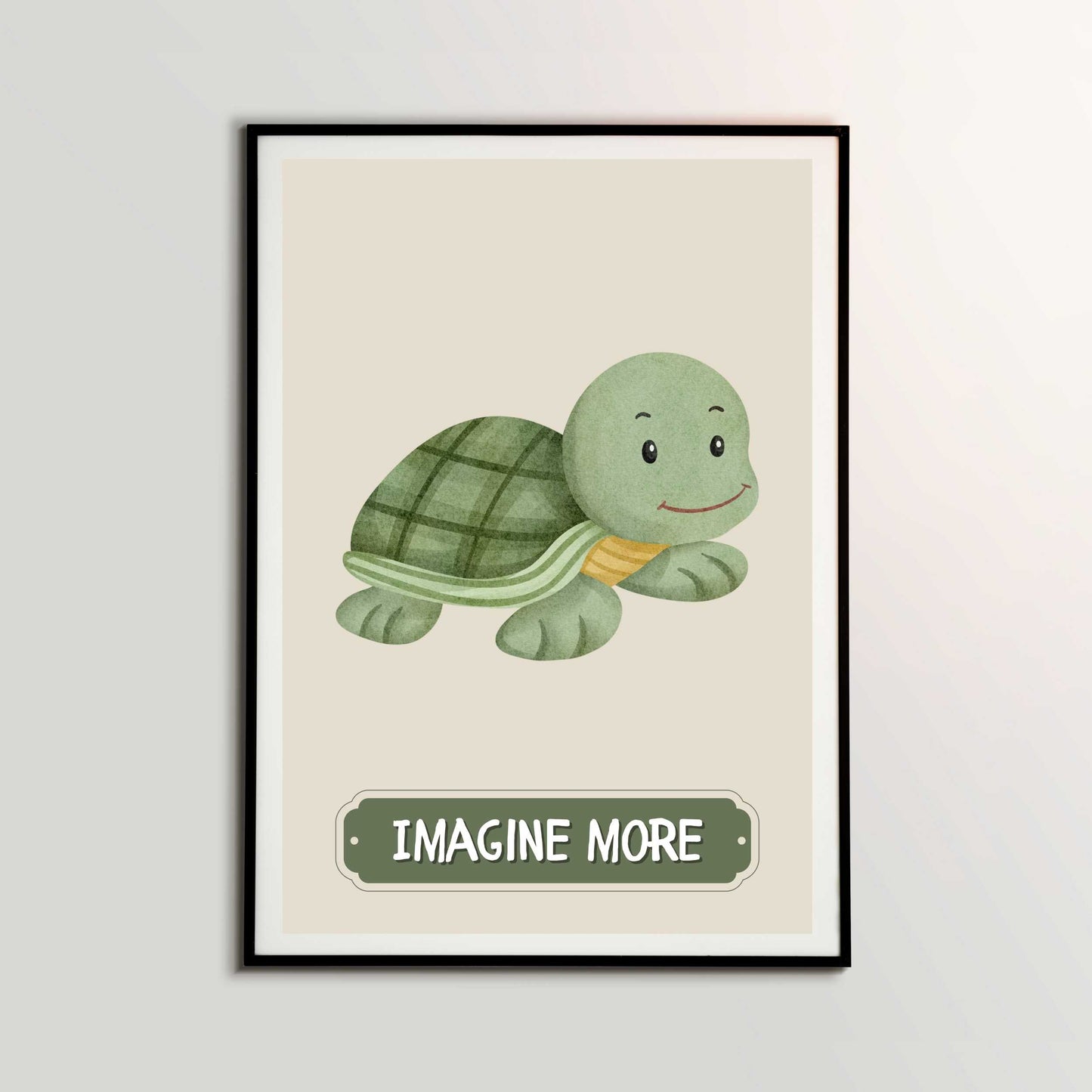 Imagine More Turtle Poster | S01