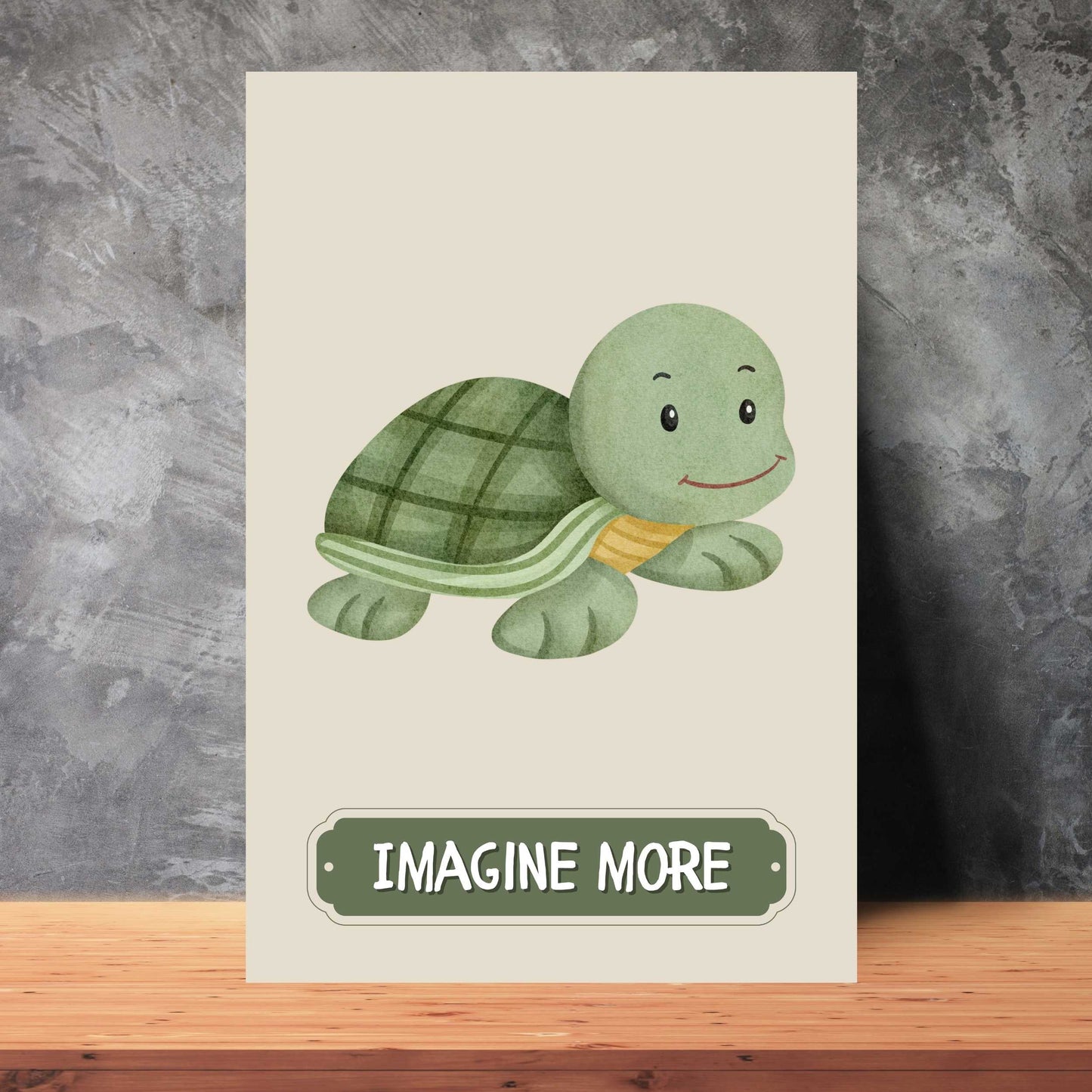 Imagine More Turtle Poster | S01